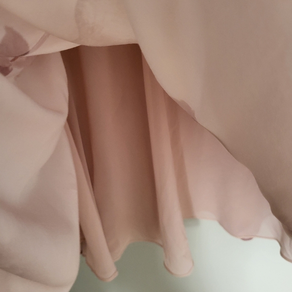 All Saints Cassandra Ume Petal Pink Dress Long Sleeve Size 4 - Picture 10 of 16